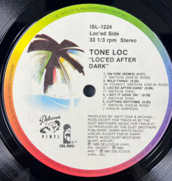 Tone-Lōc – Lōc'ed After Dark - 1989 Original in Shrinkwrap!