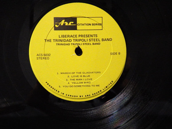 Trinidad Tripoli Steel Band – Super Group - 1971 Pressing
