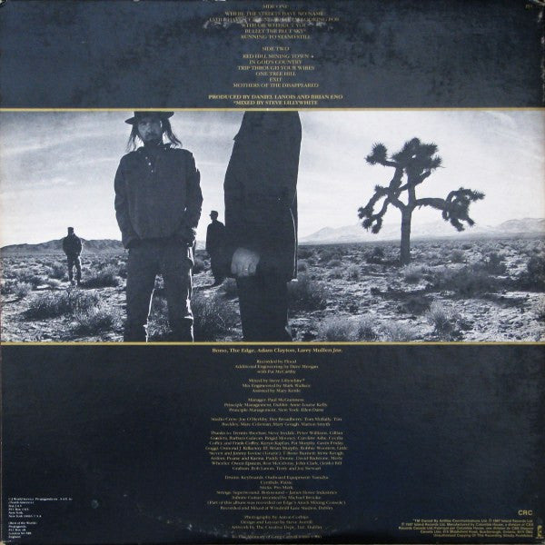 U2 – The Joshua Tree - 1987 Original