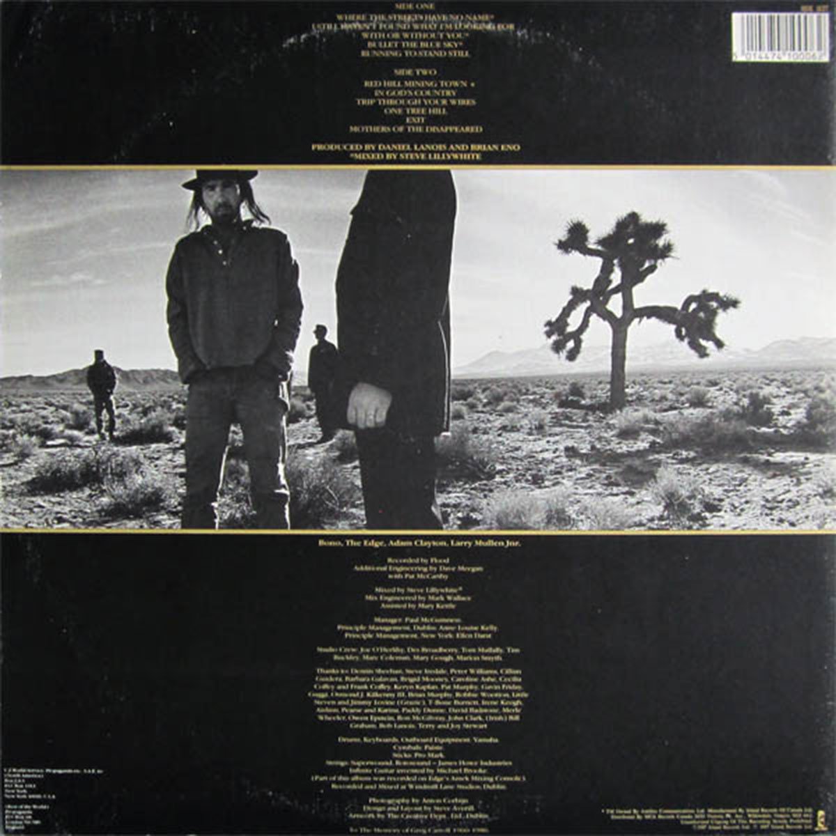 U2 – The Joshua Tree - 1987 Original with Mini-Poster!