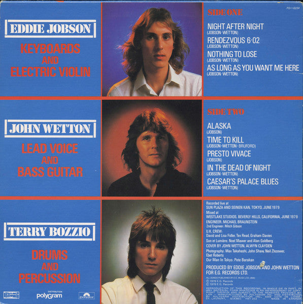 UK – Night After Night - 1979 Pressing VinylPursuit.com