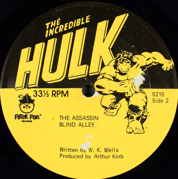 Unknown Artist – The Incredible Hulk - 1978 US Pressing