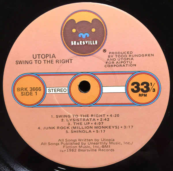 Utopia – Swing To The Right