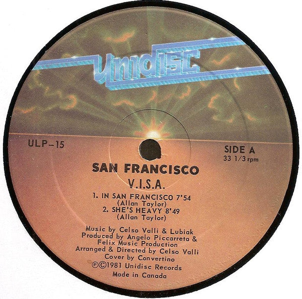 V.I.S.A. – San Francisco VinylPursuit.com