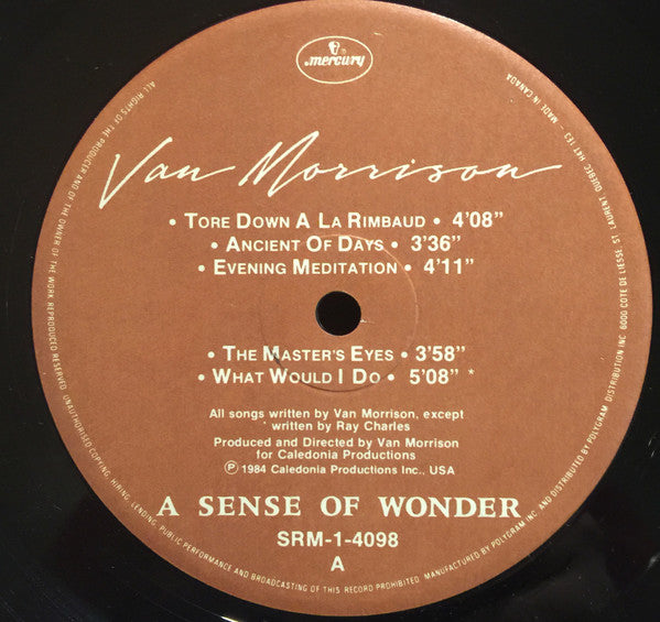 Van Morrison – A Sense Of Wonder