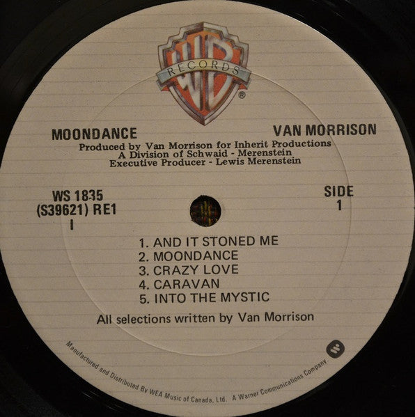 Van Morrison – Moondance - Early Reissue, Sealed!