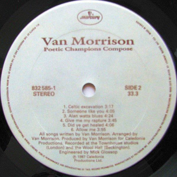 Van Morrison – Poetic Champions Compose VinylPursuit.com