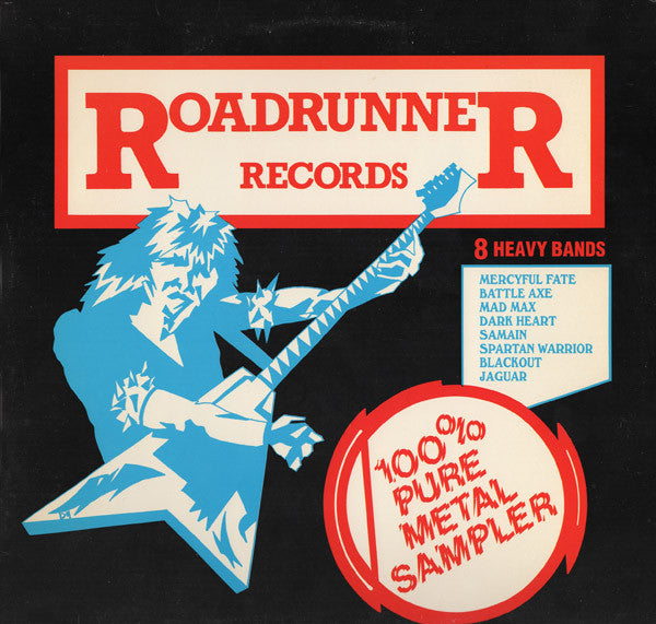 Various – 100% Pure Metal Sampler - 1984 Original Compilation – Vinyl ...