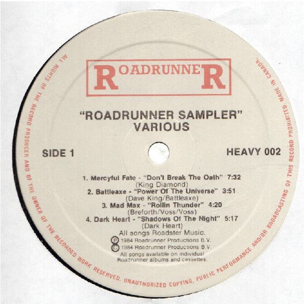 100% Pure Metal Sampler - 1984 Original