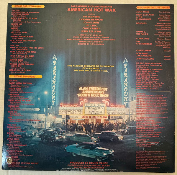 Various – American Hot Wax - 1978 Original