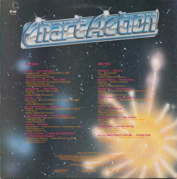 Chart Action - 1983 Original Compilation - Vinyl Pursuit Inc