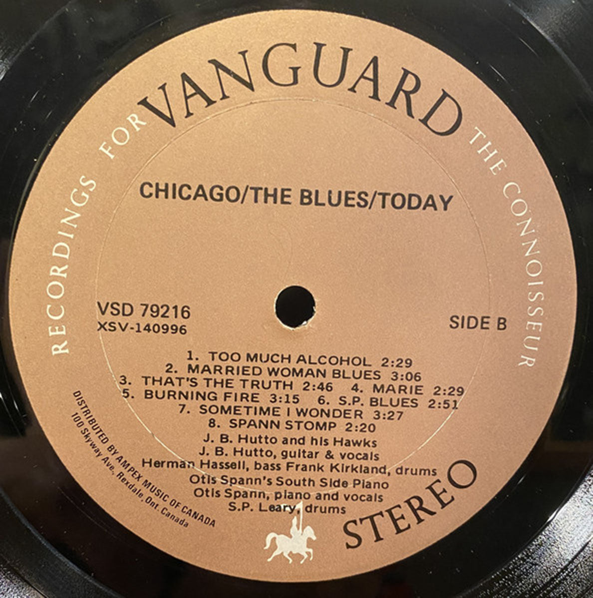 Various – Chicago / The Blues / Today! Vol. 1 - 1966 Pressing, Rare!