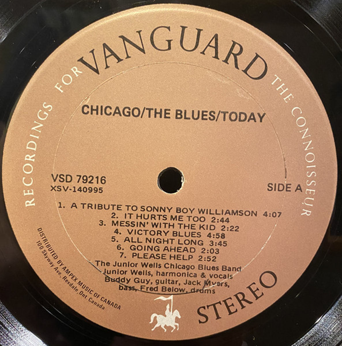 Various – Chicago / The Blues / Today! Vol. 1 - 1966 Pressing, Rare!