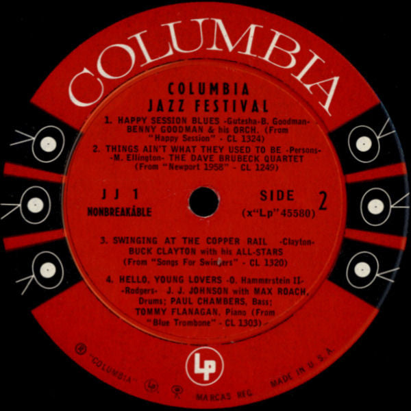 Columbia Jazz Festival - US 1959 Original Mono Pressing