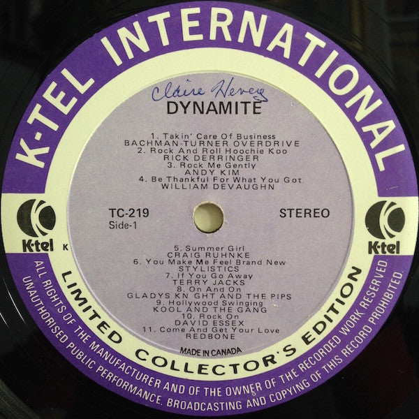 Various – Dynamite VinylPursuit.com