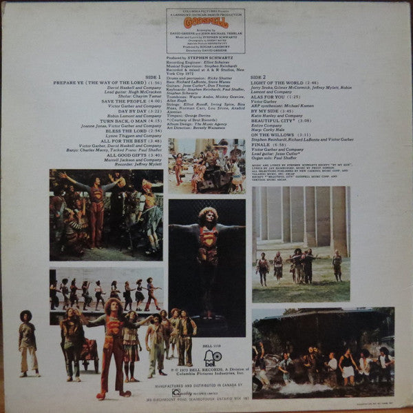 Godspell - Original Motion Picture Soundtrack - 1973 Original