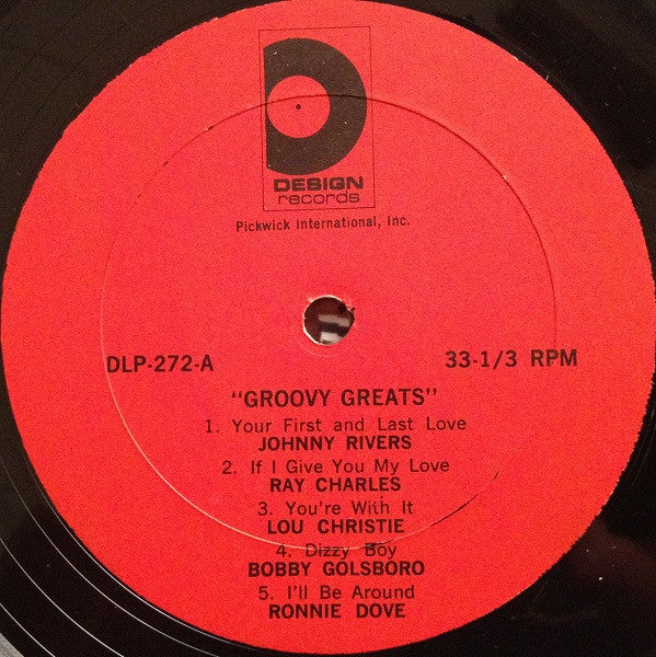 Groovy Greats! - 1967 US Mono Original  - Bargain! - Vinyl Pursuit Inc