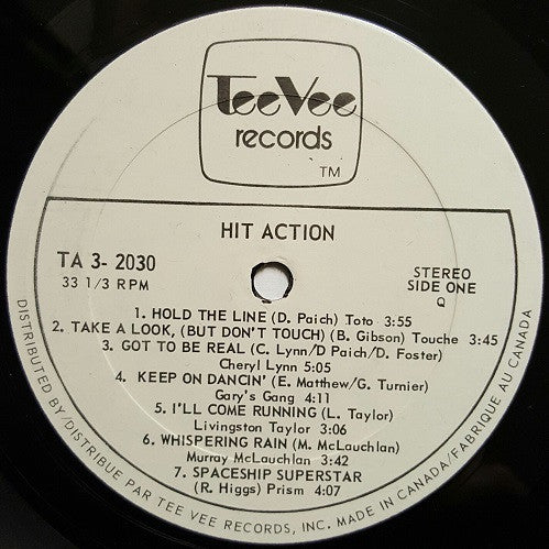 Hit Action - 1979 Original... Elbows Up!