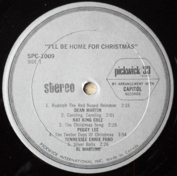 Various – I'll Be Home For Christmas