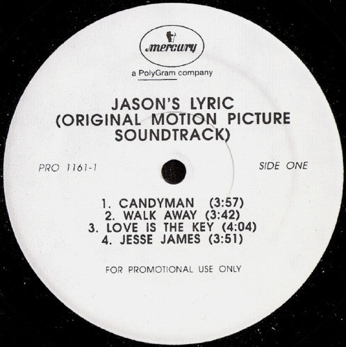 Various – Jason's Lyric (Original Motion Picture Soundtrack) US Pressing