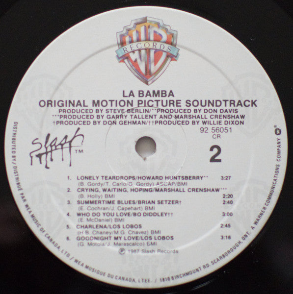 La Bamba - Original Motion Picture Soundtrack