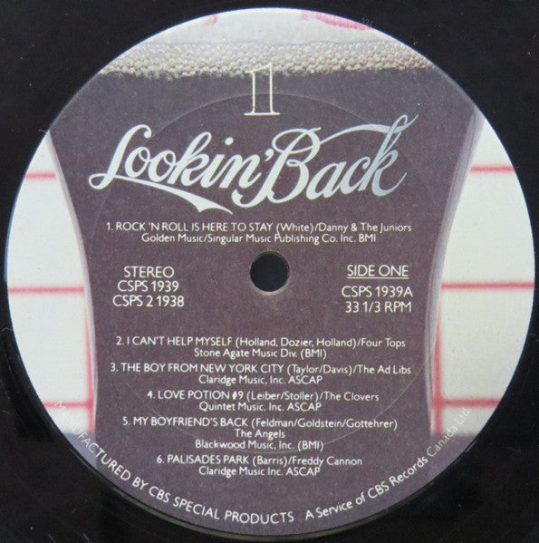 Lookin' Back, The Sound Of Our Toronto -  1982 Compilation