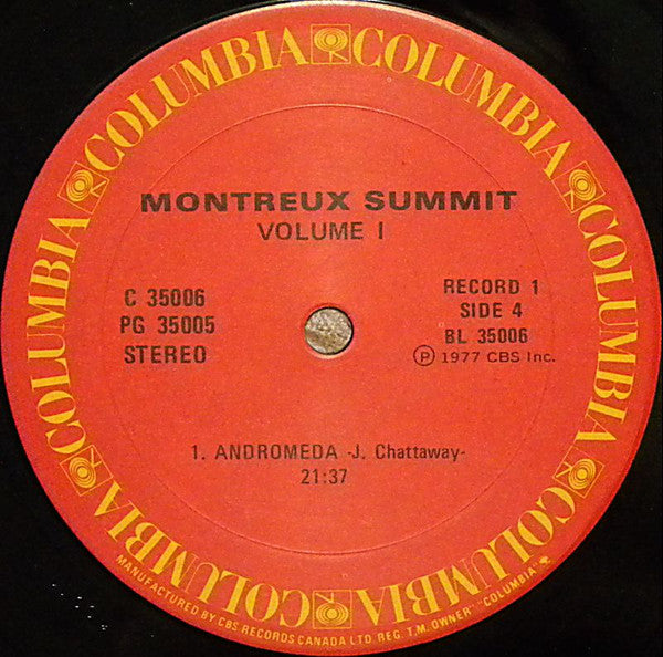 Montreux Summit, Volume 1 - 1977 Original Double Album