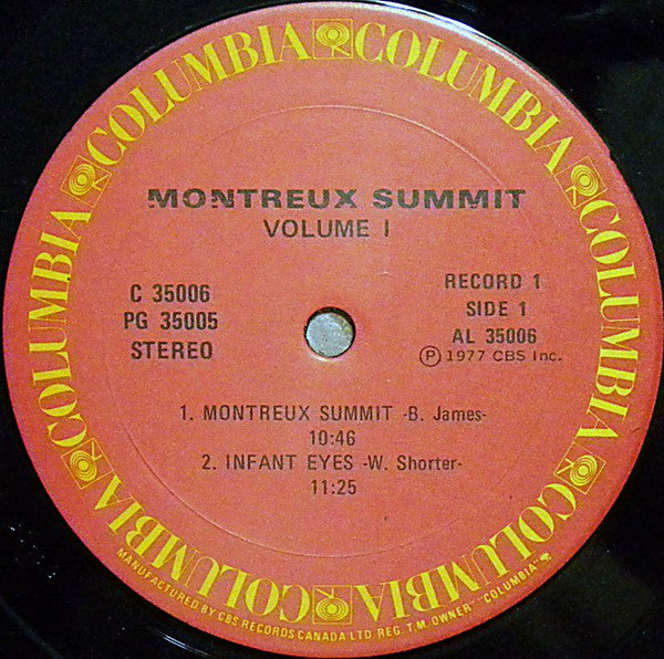 Montreux Summit, Volume 1 - 1977 Original Double Album