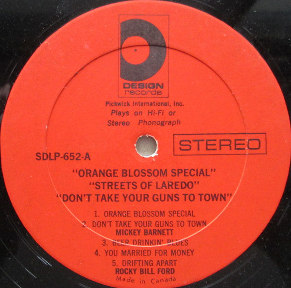 Orange Blossom Special (Streets of Laredo / Don't Take Your Guns to Town)