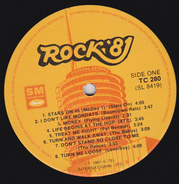 Rock '81 - 1981 Original Compilation! Bargain Bin!