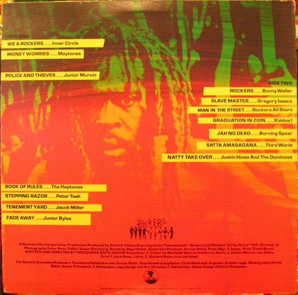 Rockers - Original Soundtrack - 1979 US Original