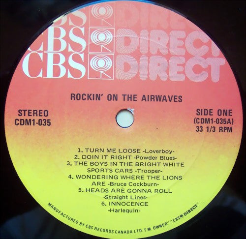 Various – Rockin' On The Airwaves - 1981 Half-Speed Mastered