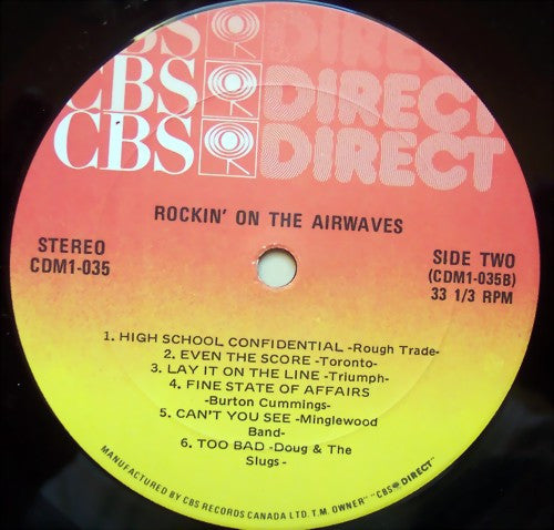 Various – Rockin' On The Airwaves - 1981 Half-Speed Mastered