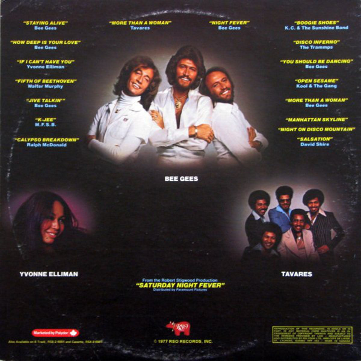 Saturday Night Fever - The Original Movie Soundtrack - 1977!