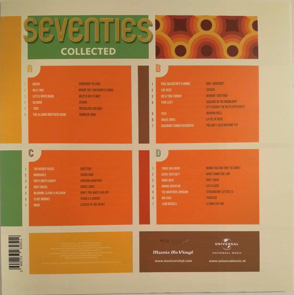 Various – Seventies Collected Europe 2021 Pressing