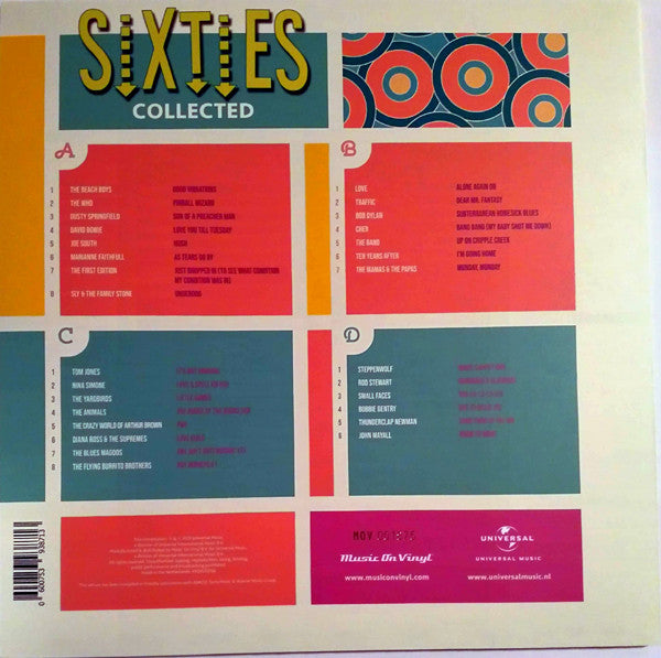 Various – Sixties Collected Europe 2021 Pressing