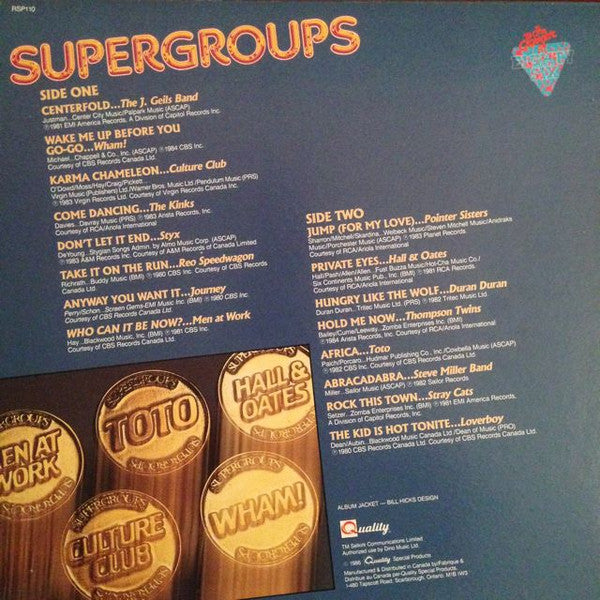 Supergroups - 1986 Compilation in Shrinkwrap
