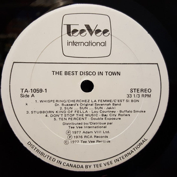 The Best Disco In Town - 1977 Original!