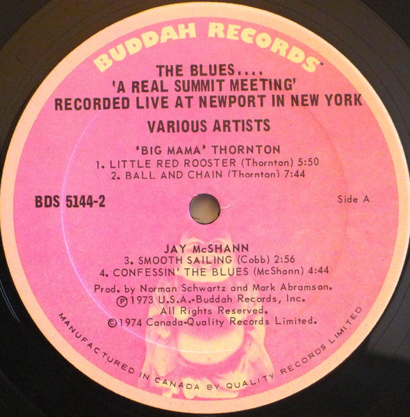 The Blues... A Real Summit Meeting -  1974 Original Pressing