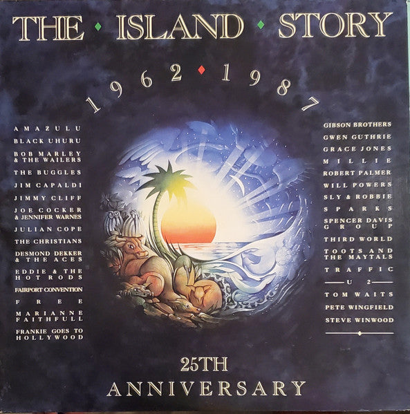 The Island Story 1962-1987 25th Anniversary - 1987 DDM US Pressing Vinyl Pursuit Inc