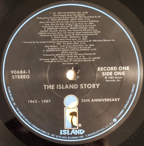 The Island Story 1962-1987 25th Anniversary - 1987 DDM US Pressing Vinyl Pursuit Inc