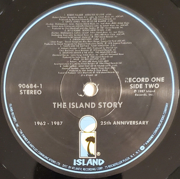 The Island Story 1962-1987 25th Anniversary - 1987 DDM US Pressing Vinyl Pursuit Inc