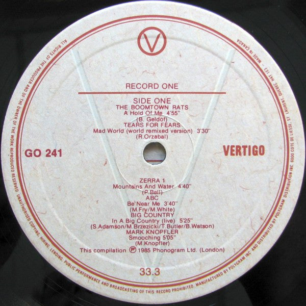 Vertigo Sampler - Various - 1985 Pressing in Shrinkwrap! – Vinyl ...