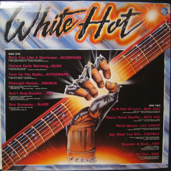 Various – White Hot - An All Out Metal Assault VinylPursuit.com