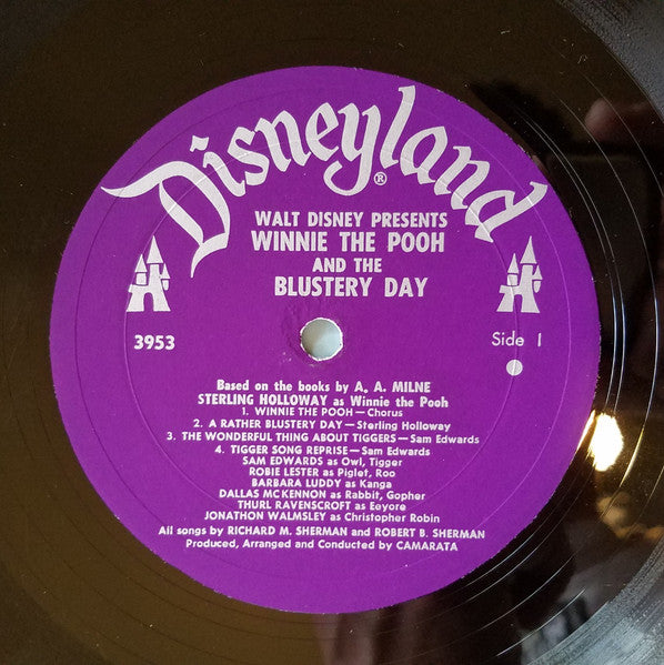Winnie The Pooh And The Blustery Day - 1967 US Pressing