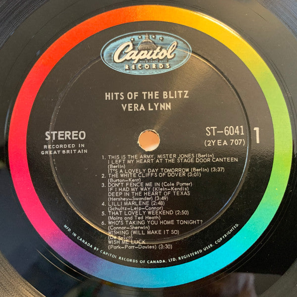Vera Lynn With Tony Osborne And His Orchestra – Hits Of The Blitz - In Shrinkwrap!