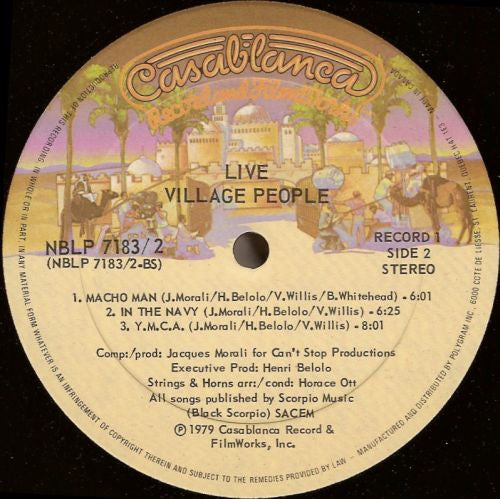 Village People – Live And Sleazy