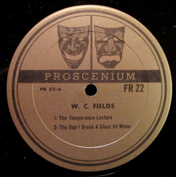 W.C. Fields & Mae West ‎ US Pressing