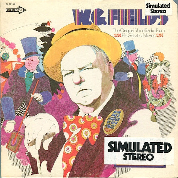 W.C. Fields – The Original Voice Tracks From His Greatest Movies US Pressing