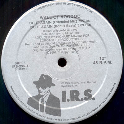 Wall Of Voodoo – Do It Again - 1987 Original